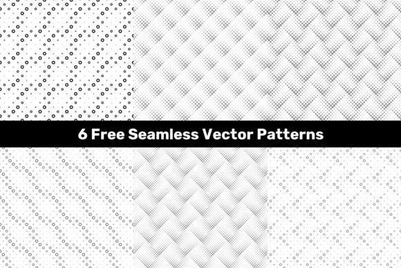 6 Free Seamless Vector Patterns for Professional Design Work