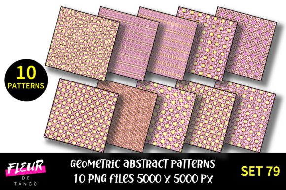 Geometric Patterns Digital Paper Set 79 Review and Evaluation