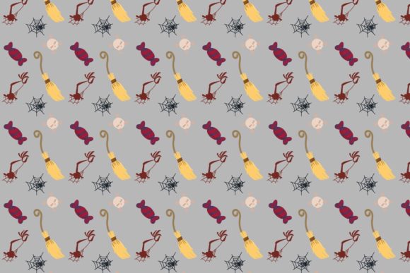 Halloween Patterns Icon-049: A Versatile Resource for Creative Projects