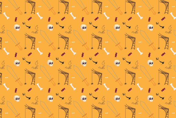 Halloween Patterns Icon-098: A Practical Evaluation for Design Projects