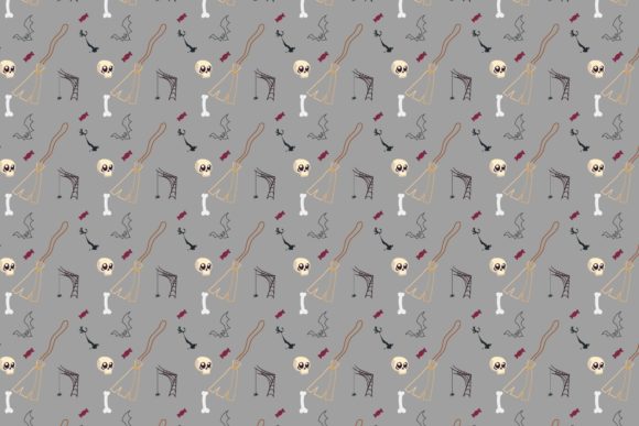 How Halloween Patterns Icon-107 Supports Flexible Design Workflows