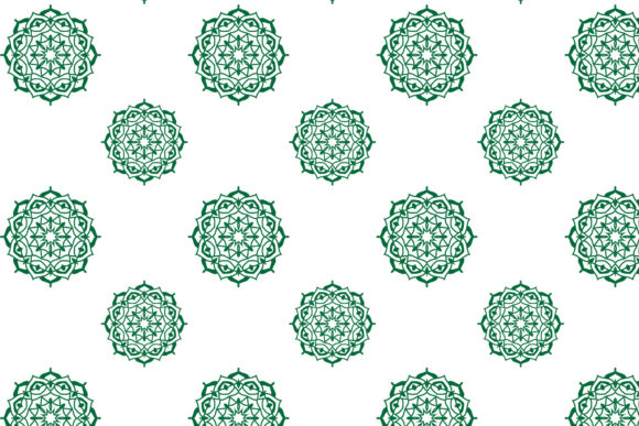 Mandala Green Patterns – A Versatile Design Resource for Creative Projects